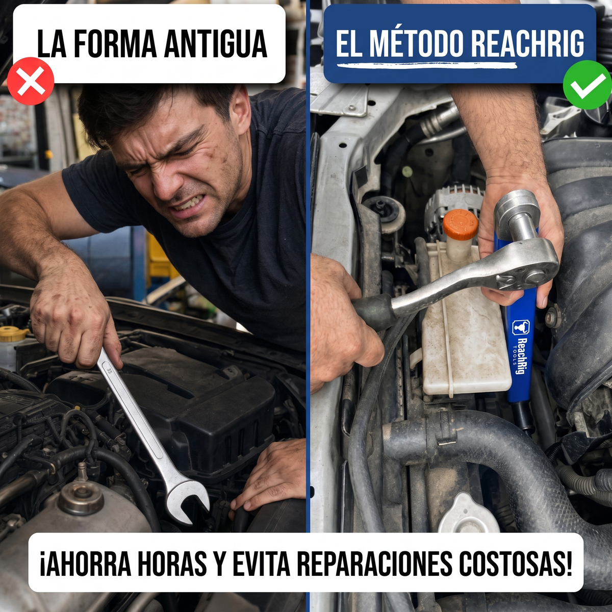 Llave de Extensión Offset con Cadena de Acero