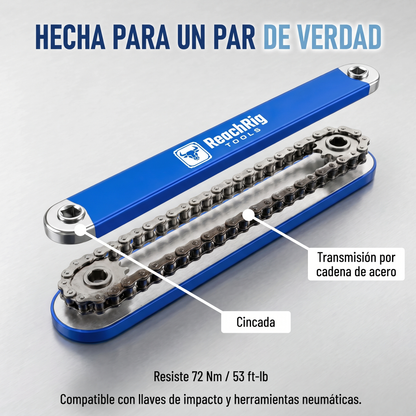 Llave de Extensión Offset con Cadena de Acero